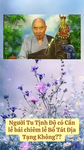 Người tu Pháp Môn Tịnh Độ có được thờ hình Tượng Bồ Tát Địa Tạng hay không? #phapsutinhkhong #cusibaotang #diatangvuongbotat 