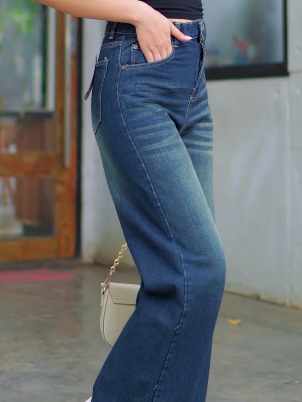 acc jeans higtwaist oversize Korea# celana jeans higtwaist kekinian# celana jeans wanita ternyaman#belanjaditiktoklagi #shoptokopedia #fypcelanawanita 