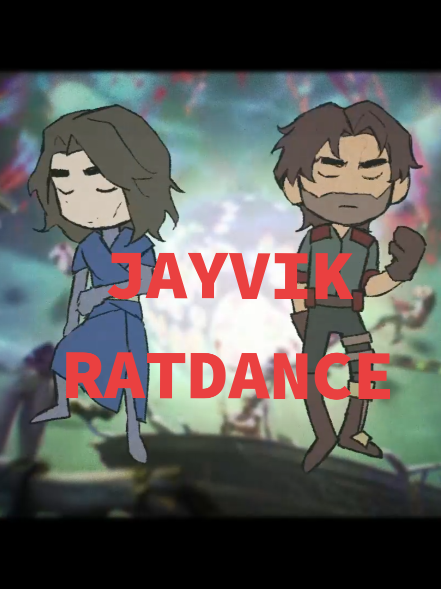 jayvik ratdance animation!!!  I finally comped them together😭 #jayvik #arcane #viktor #jayce #ratdance 