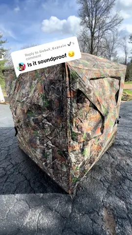 Replying to @𝖀𝖓𝖇𝖔X_𝕮𝖆𝖕𝖙𝖆𝖎𝖓 ✔ Invisible to the eyes but not the ears!  #HuntingBlind #SeeThroughBlind #DeerHunting #TurkeyHunting #BowHunting #HuntingSeason #PublicLandHunter #HuntingGear #WhitetailHunting #SpringTurkey #StealthHunting #HuntSmart #CamoLife #GameChangerGear #springtok #ttslevelup #ttsdelightnow #tiktokshopcreatorpicks 