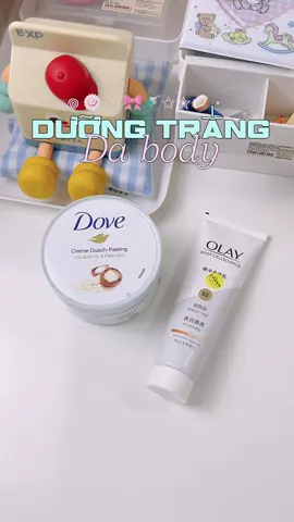 Dưỡng da đi lễ đi chơi nèee🎀🍥🧁 #xuhuong #xuhuongtiktok #fyp #viral #unboxing #review #dove #taydachet #taydachetbody #olay #duongda #duongdabody 