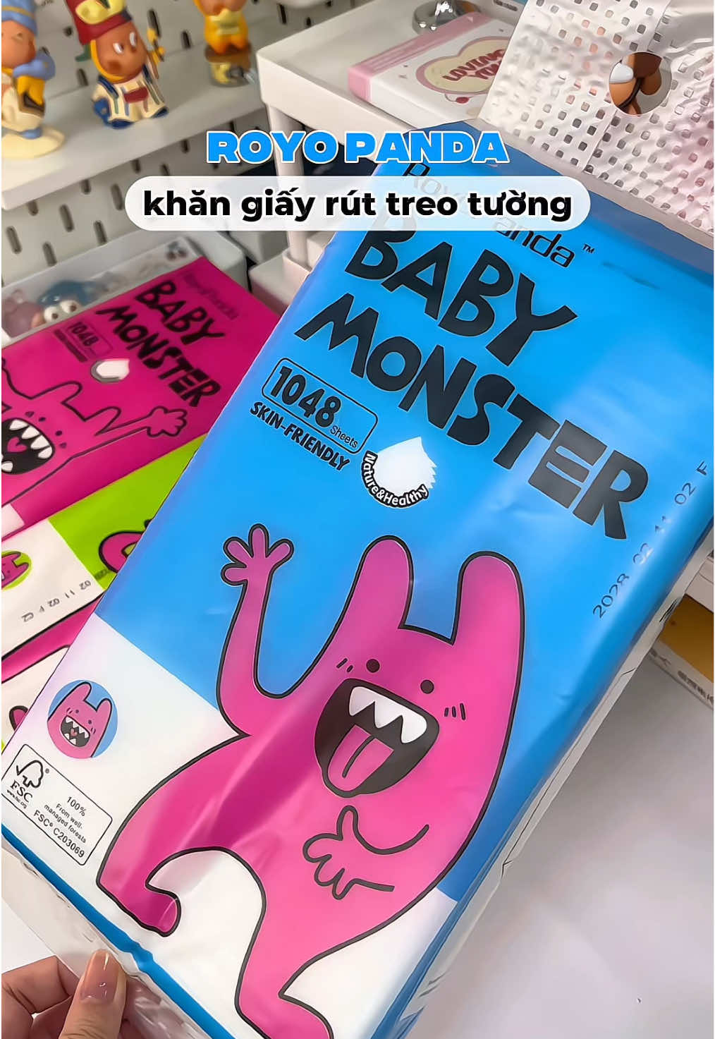 Khăn giấy chân ái của tuiiii #unbox #unboxing #khangiay #khangiayrut #khangiaytreotuong #khangiayruttreotuong #khangiayrutcaocap #royopanda #royopandatissue #foryou #fyp #viral #trending 