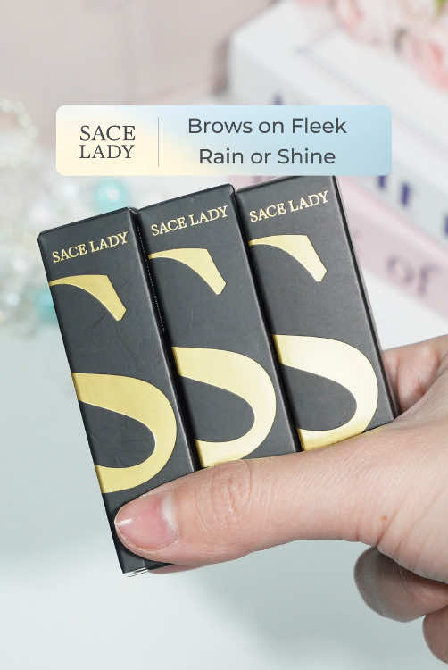 Good brows, zero effort. Waterproof tint + all-day hold = perfection. 🔥#saceladytintedeyebrowgel #tintedbrowgel #browgel #sacelady #eyebrows #makeupreview #fyp 
