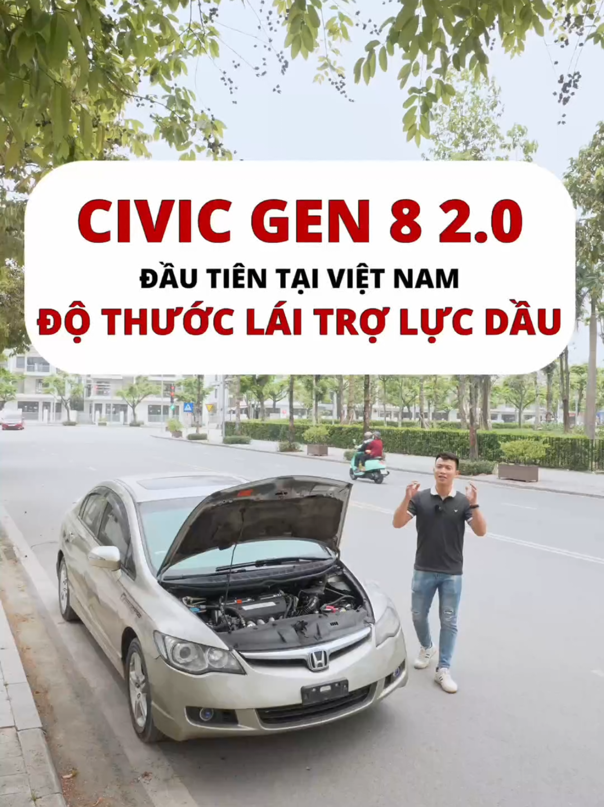 Civic Gen 8 máy 2.0 đầu tiên tại Việt Nam nâng cấp thước lái trợ lực dầu #civicgen8 #8thgencivic #fd2 #xuhuong #LearnOnTikTok 