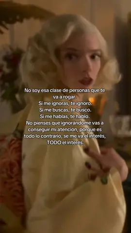 No soy esa clase de personas que te va a rogar.