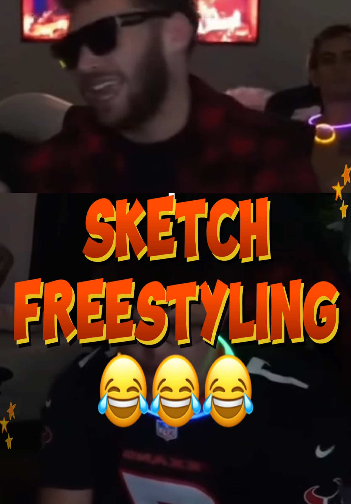 Sketch can freestyle ?! #sketchclips #funnyspeeddating #funnystream #comedyvids
