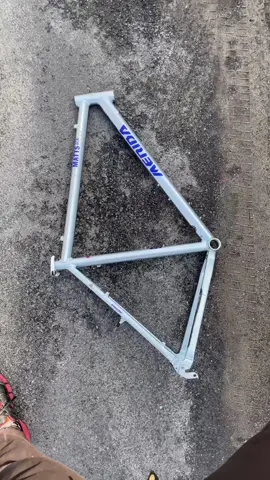 Old MTB frame Merida Matts SX. Check out the fully restored bike on my Youtube channel (link in bio). #restoration #vintagebike #bikebuild #bikerepair #bikeservice #bikerestoration #mtb 