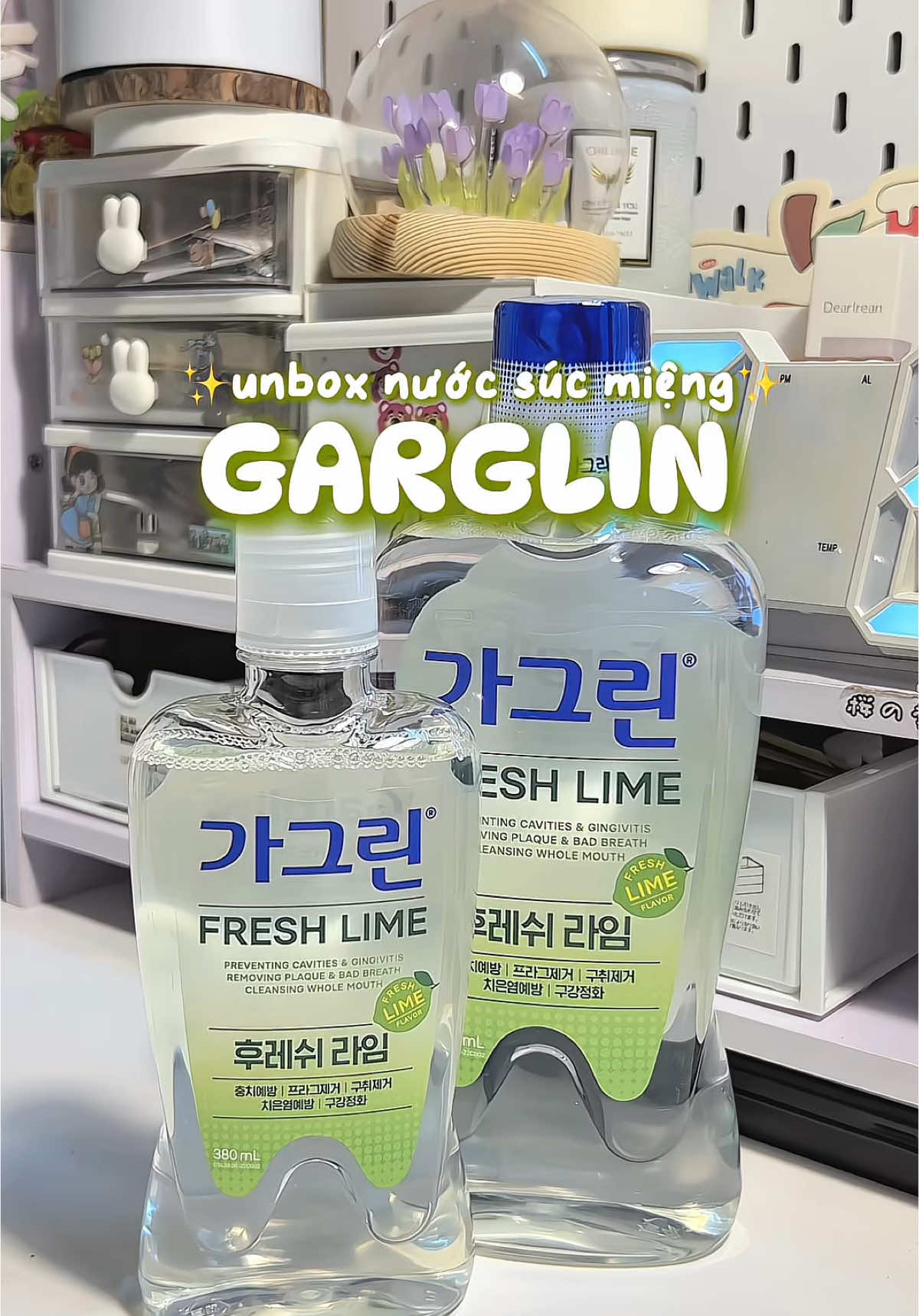Dùng thử sang loại nước súc miệng này đi. Khum hối hận đou✨ #nuocsucmienggarglin #Garglin #nuocsucmienghanquoc #UNBOX #unboxing #xh #xuhuong #fyp #foryou #unboxwithtep 