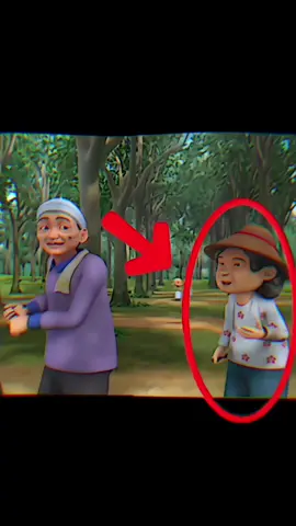 OPAH CAKAP DENGAN SIAPA TU👀👀  #opah #upinipin #horor #hororkomedi #shorts #foryou 