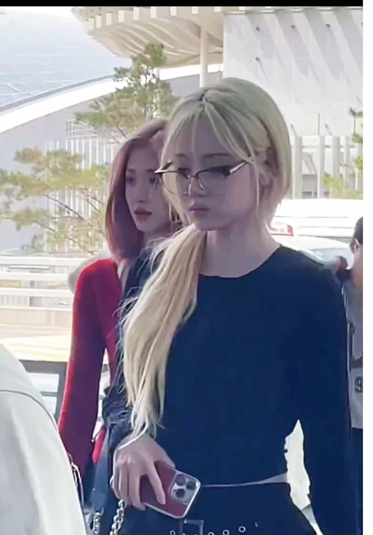Blonde glasses naky #tripleS #트리플에스 #トリプルS #Nakyoung #나경