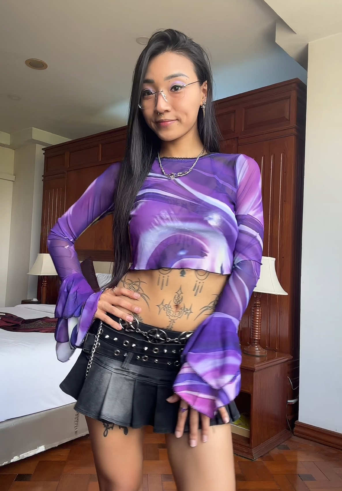 💜😈♉️🦄#OOTD #fashion #style #myanmargirl #outfit #fyp #styleinspo #colorseasonanalysis #bodytype #facetype #seasonalcoloranalysis #fashion #style #imageconsultant #styleconsulting #colorseasons #fashiontips #fashiontricks #myanmargirl #fyp #foryou #StreetStyle #streetwear #StreetFashion 