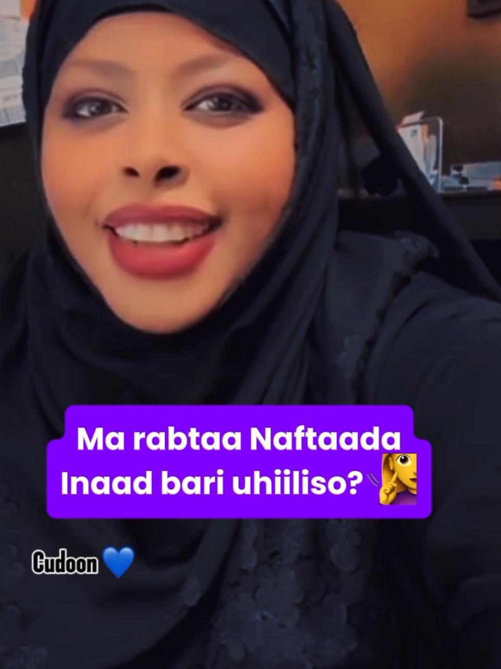 #CapCut Naftaada Uhiili walal🥰🤎#dhiirigalin💯☝️🙃👂 #talooyin🖤👥 #hablahasomaliyed❤️🇸🇴 #somaliqueens💎🇸🇴🕊first #somalitiktok #cudoon555556🌹 #walaashiin👸 #dumarland💵👸✋ 