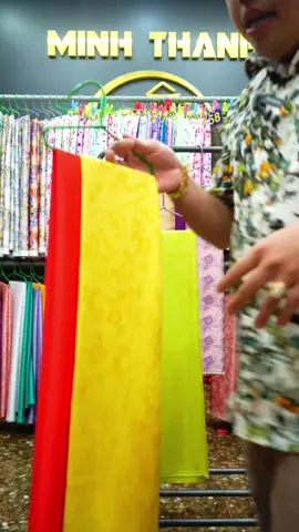 Gấm Phúc Khang #vaiaodai  #vaigam  #gamphuckhang  #tiemvaiminhthanh