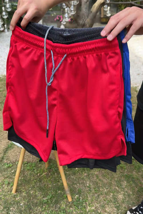 Men's 2 in 1 Double Layer Shorts🔥🔥🔥 #camo #camouflage #print #breathable #shorts #menshorts #gymwear #gym #sports #sportshorts #quickdry #trackshorts #fit #outdoor #outerwear #2in1 #gymstyle #dailywear #simple #plain #pocket #springsale #tiktokshopspringglowup 