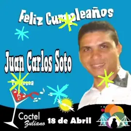 18 de abril  Bendicioneeeees en abundancia, exitooooos pero sobre todo muchísima salud para los cumpleañeros del día de hoy, en especial para nuestro hermano y amigo Juan Carlos Soto compositor, locutor y un tremendo conocedor de nuestra gaita #FelizCumpleañoooos un gran abrazoooooo @juancarlossotogaitero