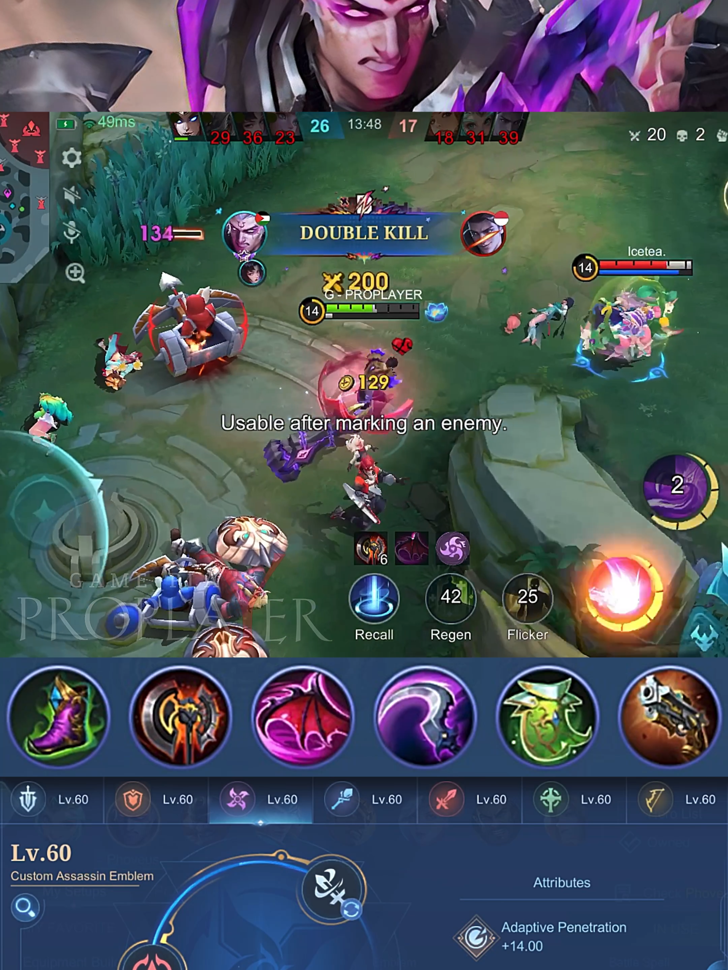 Tanky & Deadly!! Phoveus Best Offlane Build (Part 25) - MLBB #gameplayproplayer #phoveus #MLBB