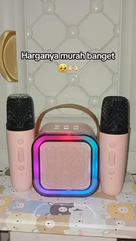 Speaker+microphone buat nemenin kamu karaokean dimana aja! #speaker #speakerbluetooth #karaoke #minikaraoke #fyp 