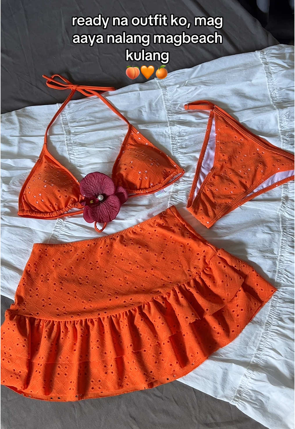 3 in 1 bikini set for summer>> #fyp #fypシ゚viral #3in1bikini #bikiniset #summeroutfit #beachoutfit #budolbygwynie #trending 