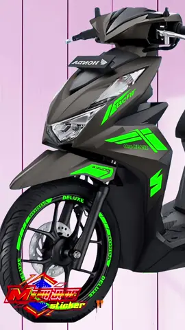 cutting sticker motor honda beat deluxe cbs th 2021-2024 #cutting #sticker #stickers #hondabeat #motorcycle #accessories #modifikasi #fyp 