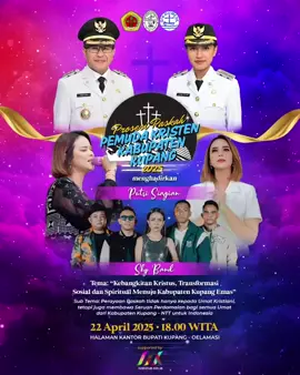 📣📣📣𝙋𝙀𝙍𝘿𝘼𝙉𝘼 𝘿𝘼𝙇𝘼𝙈 𝙎𝙀𝙅𝘼𝙍𝘼𝙃 𝙆𝘼𝘽𝙐𝙋𝘼𝙏𝙀𝙉 𝙆𝙐𝙋𝘼𝙉𝙂🤩 ----------------------------------------- Jangan Lupa Hadir Ya ✨ Prosesi Paskah Pemuda Kristen Kabupaten Kupang Tahun 2025. ----------------------------------------- 📆 Selasa, 22 April 2025 ⏲️ 10.00 AM - Selesai 📍 START : Gereja Kalvari Puluthie-Oebelo        FINISH : Kantor Bupati Kupang-Oelamasi 🎥 Live Youtube : Gemoy Official Kabupaten Kupang - - - #prosesipaskah #paskah2025 #pawaipaskah #yoseflede #yoslede #aurumtitueki #bupatikupang #wakilbupatikupang #gemoyofficial #sahabatgemoy #indonesia #ntt #oelamasikabupatenkupang #fyp #kupang #bupatimuda #wakilbupatimuda #nttupdate #nttviral #viraltiktok #fbpro #fypage