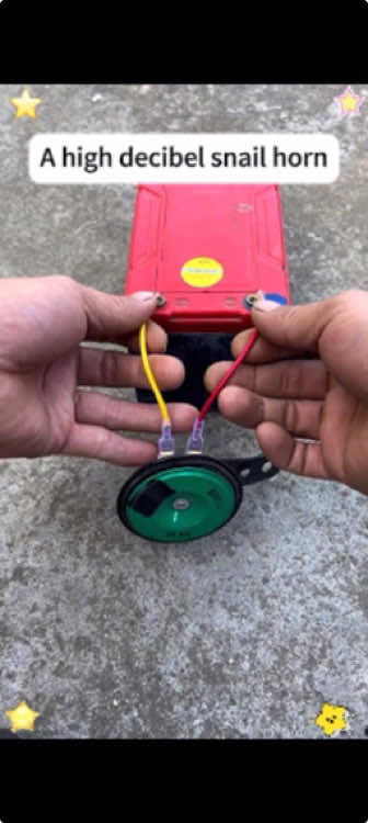The Loudest 12v Horn You Can Get!! #bikemods #vehiclehorn #TikTokShop #fyp