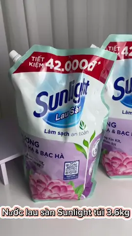 Nước lau sàn Sunlight mùi này mình thấy thơm dễ chịu lắm ạ. Nước lau sàn giúp nhà của luôn sạch thơm, sáng bóng, giá tốt lắm cả nhà ơi. Nhanh tay nhấp vào giỏ hangd ở góc trái màn hình để săn nha             #shopping #nuoclausansunlight #sunlight #unilever #xuhuong #trending #thinhhanh