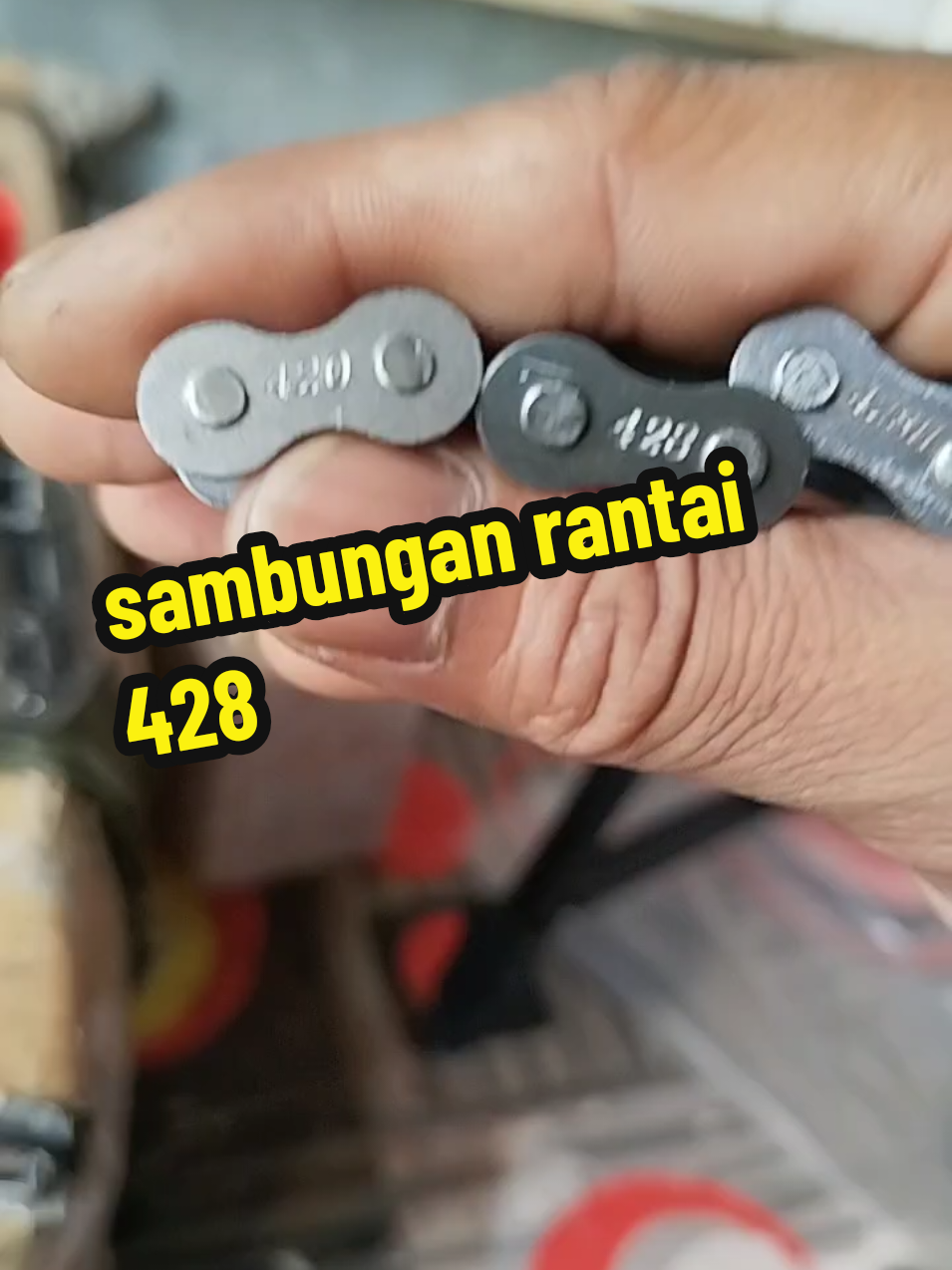 sambungan rantai 420 428 428h #sambunganrantai 428 428h #sambunganrantaimotor  #sambungan rantai 428