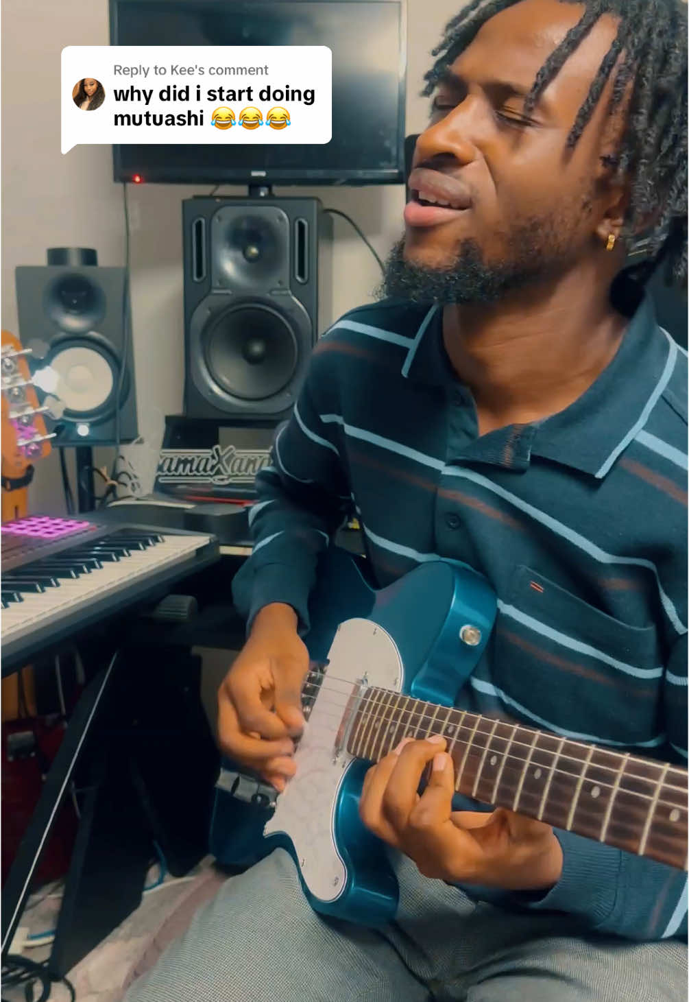 Replying to @Kee Dadji Finga 🔥🤣🤣 - For the culture ❤️ Sytem ya Tshala Muana & Bayuda 🇨🇩 | 🎤 @Mua Mulopo-Show  #congolaise🇨🇩 #fyp  Mutwashi is a traditional rhythm that comes from Kasai, in central DRC. Originally, it was mainly practiced by the Baluba, particularly during initiation rites, especially for young girls coming of age. But over time, it has become a festive dance found almost everywhere, a true symbol of cultural identity and pride for this region.  What makes mutwashi unique is its energy. The dance relies heavily on rapid, rhythmic hip movements, often performed by women in colorful loincloths. Instruments include traditional drums (ngoma), calabashes, metal bells, and sometimes even the sanza or handmade flutes. All these sounds blend together to create a lively and lively atmosphere.  Mutwashi is often seen at weddings, village festivals, cultural performances, and family celebrations. It's a dance of joy and celebration, but also a moment when women take up space and express their beauty, strength, and energy. It can also be performed at major events to showcase the culture of Kasai.  Beyond the dance, mutwashi is a true expression of the Congolese soul. It symbolizes the richness of traditions, the power of roots, and the transmission of values ​​through music and movement. Even in big cities or abroad, when mutwashi resonates, an entire people remembers where they come from - (cc: @Lingalamotivation via ig)