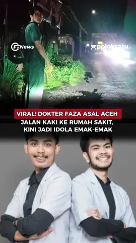 Viral Dokter Ganteng Ini Sengaja Jalan Kaki ke Rumah Sakit, Kini Jadi Idola Emak-Emak👏🏻