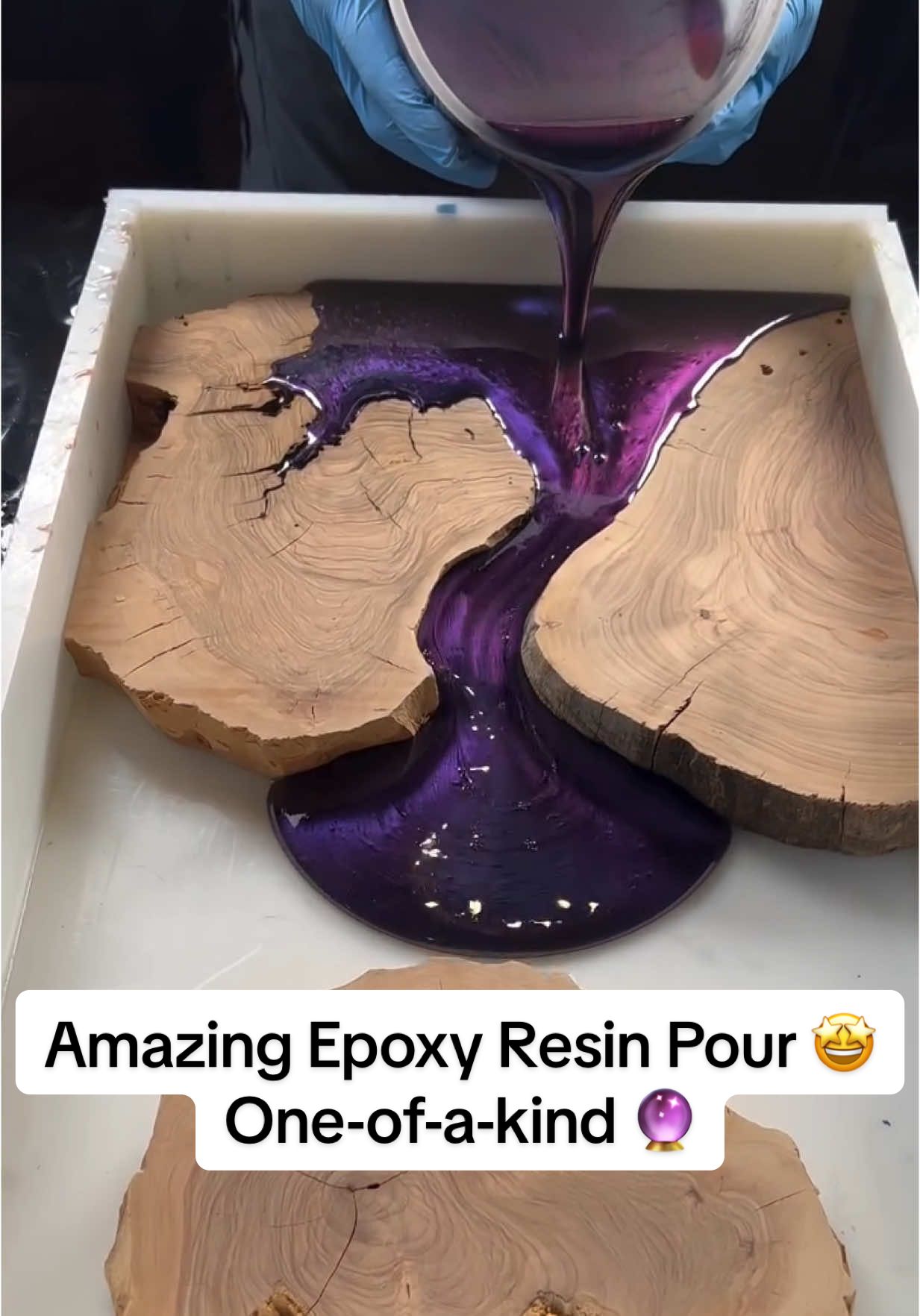 Awesome epoxy resin pour by @refinednaturesantafe 😍 One-of-a-kind 🔮 what do you guys think? 🤯🤔 - - #EpoxyResin #ResinArt #EpoxyArt #ResinArtist #EpoxyResinArt #ResinCrafts #EpoxyCreations #DIYResin #ResinDesign #EpoxyDesign   #OceanResinArt #ResinJewelry #RiverTable #ResinPour #UVResin #EpoxyFurniture #ResinCoasters #ResinCharms #EpoxyTable #ResinDecor   #ArtistsOnInstagram #HandmadeWithLove #MakersGonnaMake #CreativeLife #SupportSmallBusiness #CraftyCommunity #ResinAddict #ResinObsession #ResinLovers #ResinGang