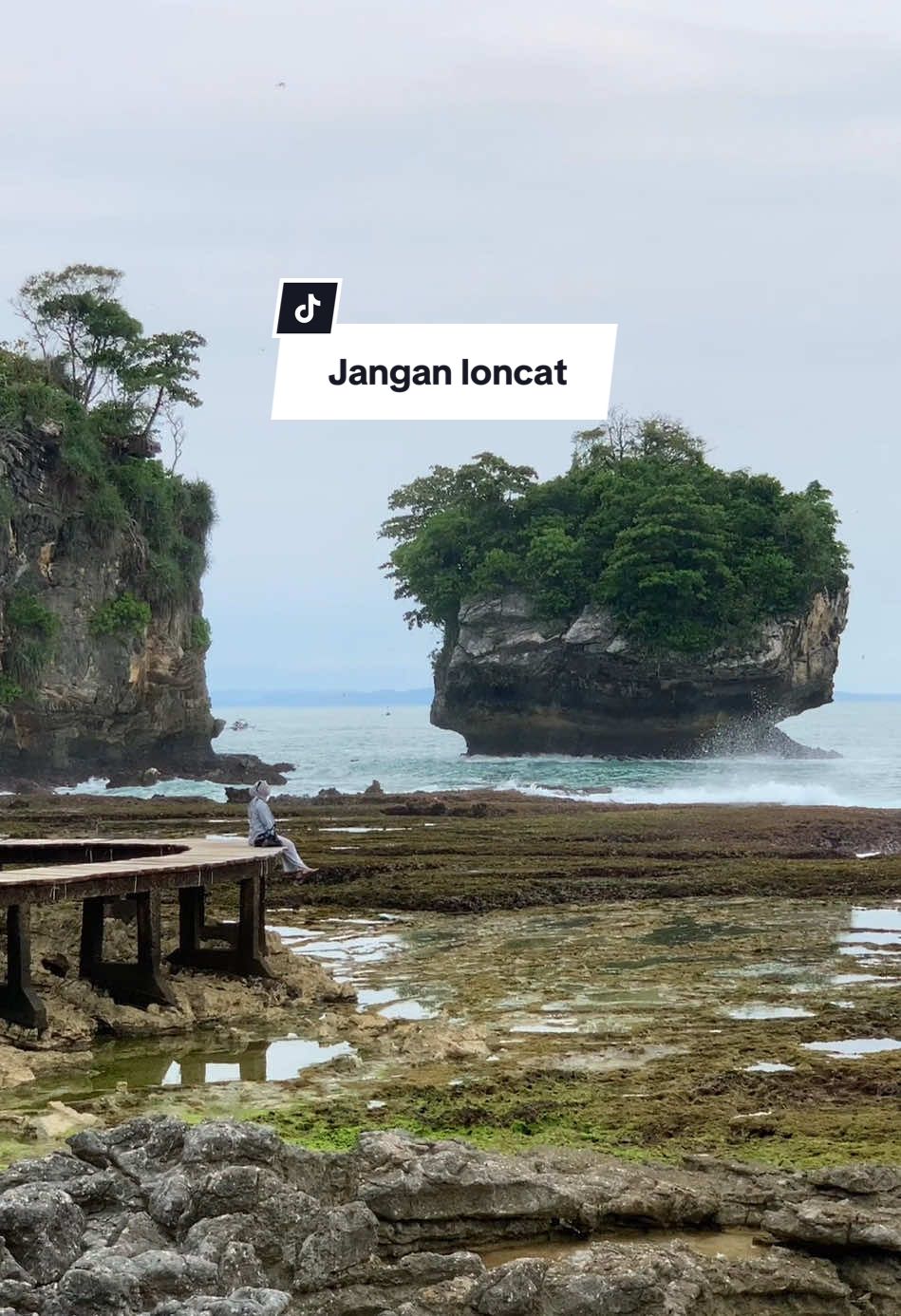 Masih bingung sama karang bokor? #karangbokor #sawarna 