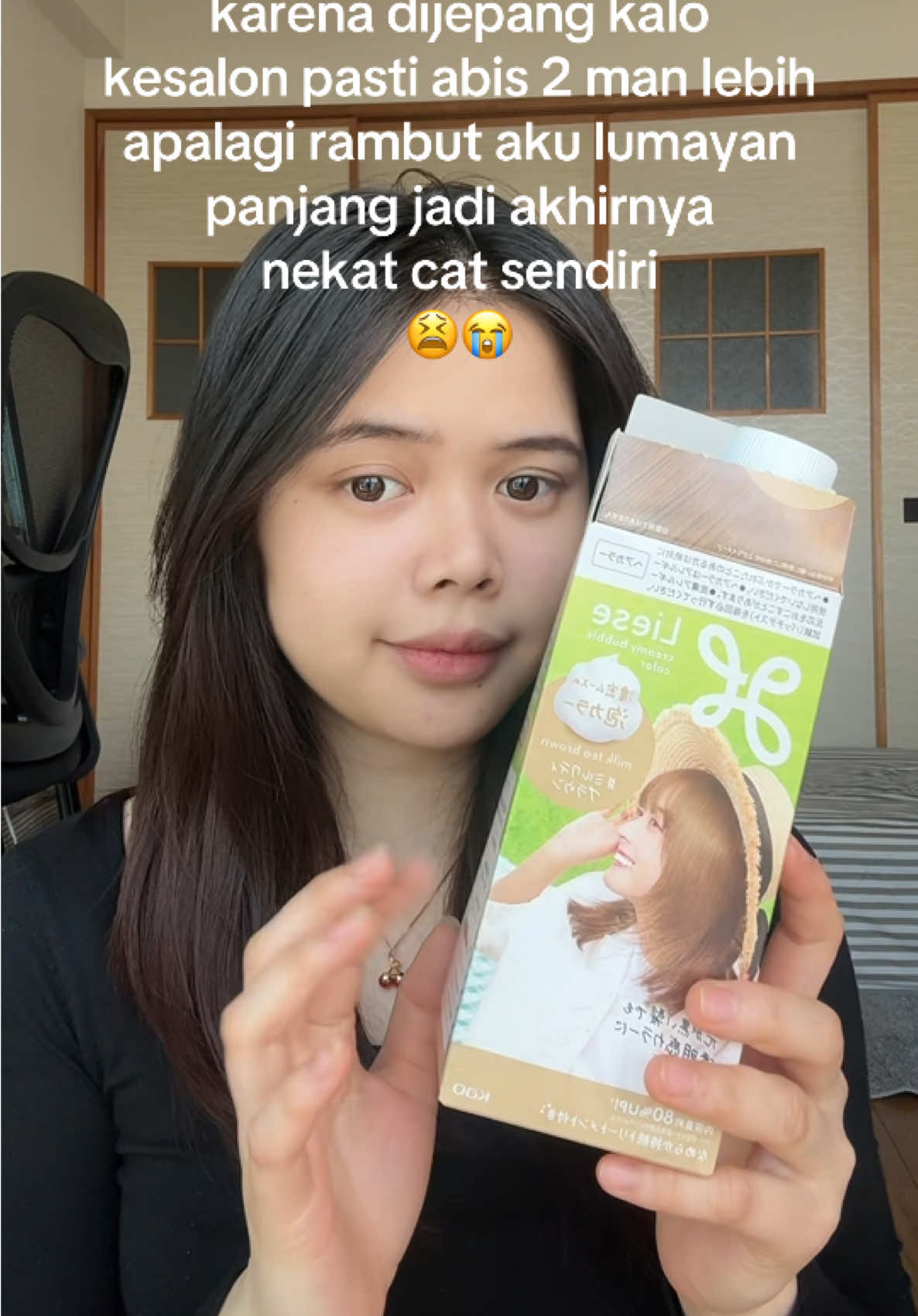 Keseruan hari ini😁#catrambut#fyp #japan #xyzbca #kenshuseijapan🇮🇩🇯🇵🎌 #tokuteginou🇲🇨🇯🇵 