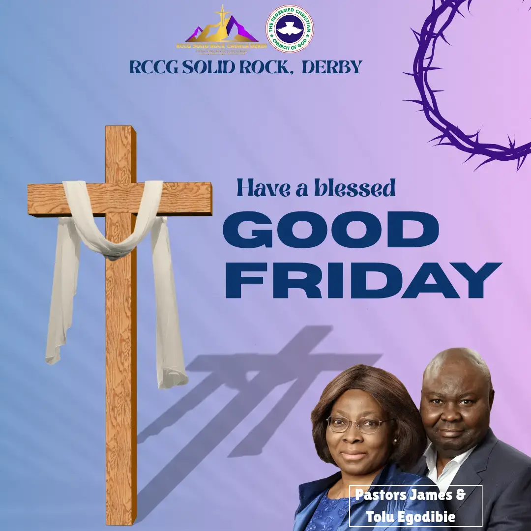 Jesus paid it all, the ultimate sacrifice.  May the grace of God illuminate your path this Good Friday, infusing your heart with faith, hope, and the promise of redemption. Wishing you a blessed good Friday.. remember Sunday is coming!!!! #RCCGSRPDERBY  #GoodFriday