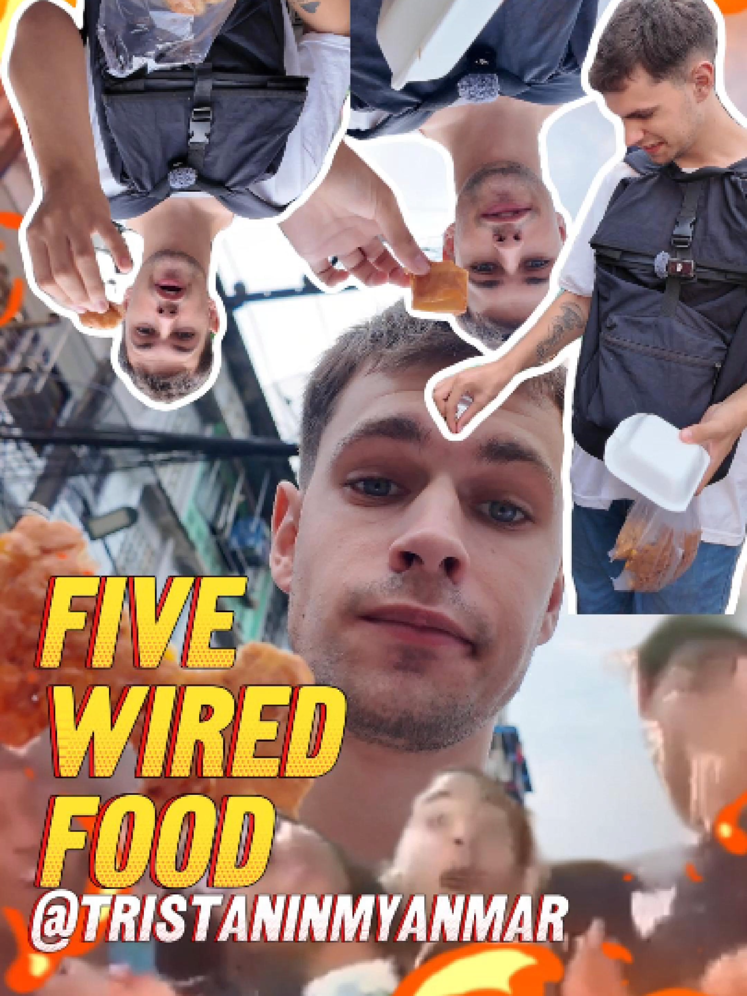 I’ve found something I’ll never try in this lifetime🦗🤐 #tristanmyanmar #tiktokmyanmar #burmesefood #crickets #fyp