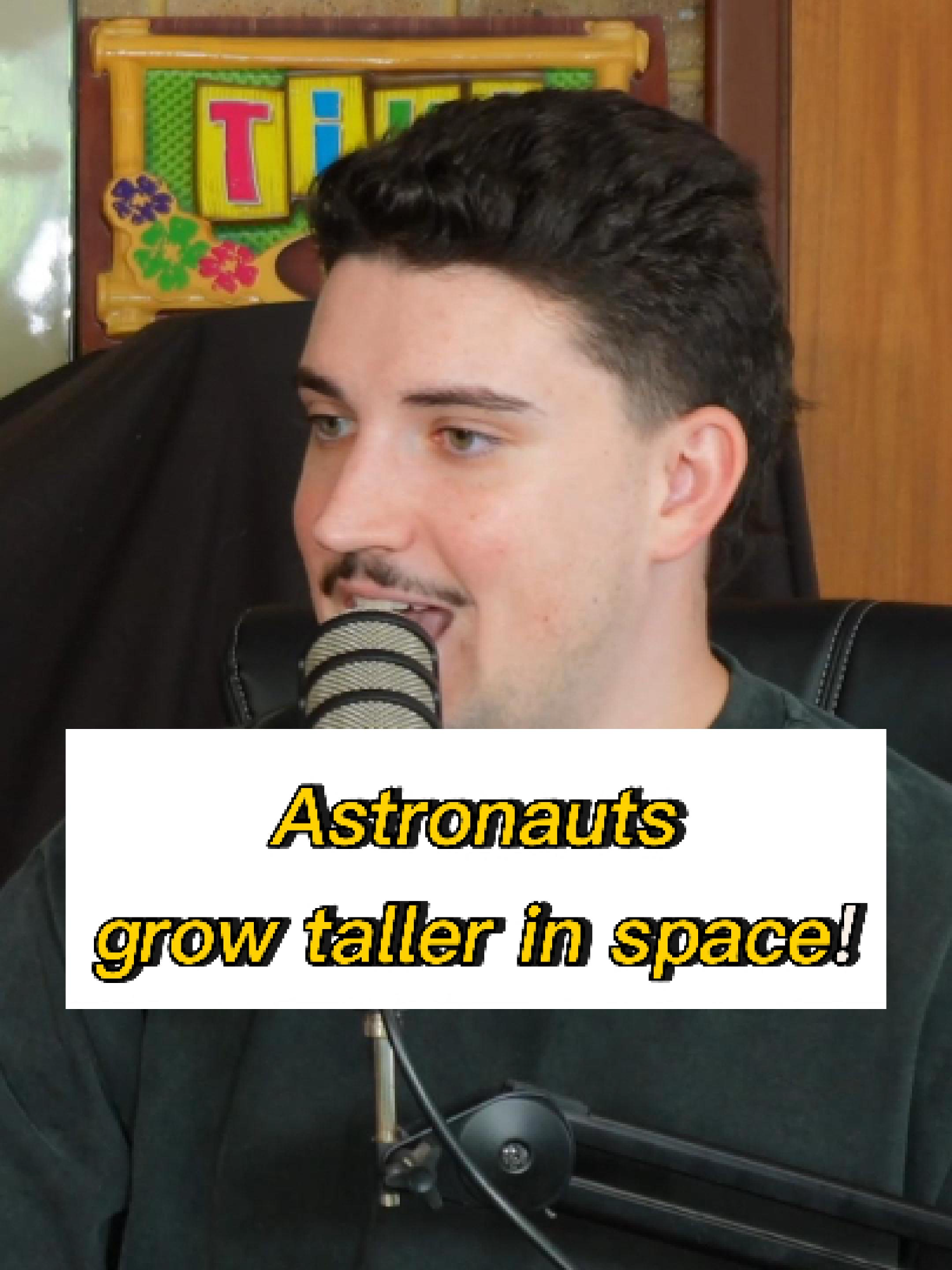 Astronaut's Grow Taller in Space... #astronauts #tall #height #gravity #space #fyp #foryou #funfact