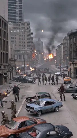 Zombie Invasion #zombie #ai #scary #fictionstories #aipower
