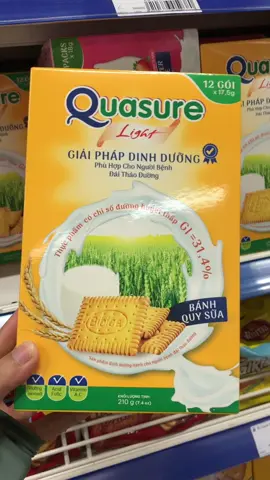 Bánh quy dinh dưỡng Quasure light Bibica - Thực phẩm dành cho người ăn kiêng, tiểu đường. #banhquysua #banhdinhduong #quasure #dinhdinh #dinhdinh83868 