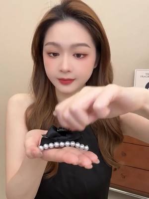 Kẹp Tóc Nơ Ngọc Trai, Dành Cho Nữ, Phong