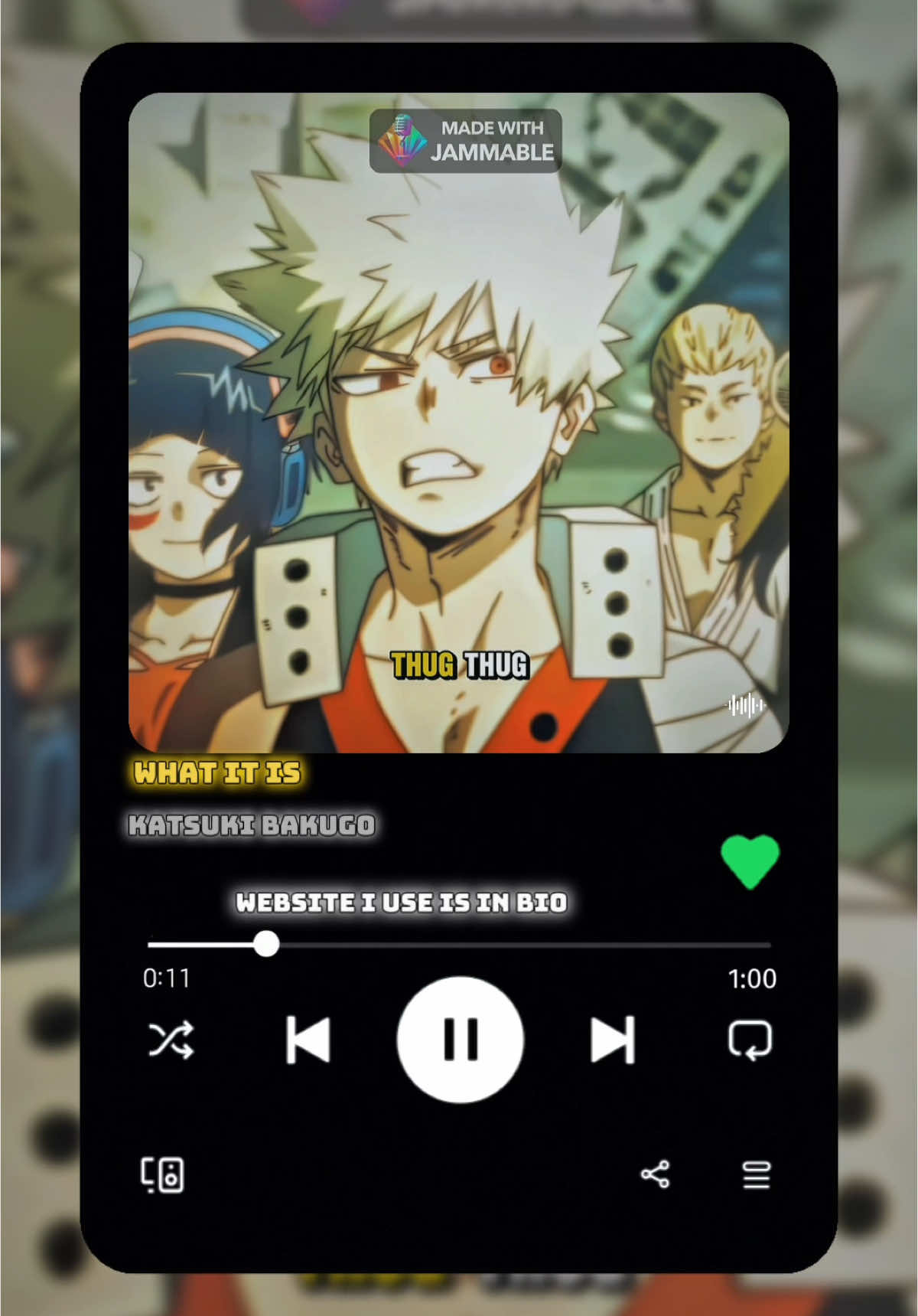 Bakugo sings what it is . . . . #bakugou #bakugoukatsuki #bakugoedit #mha #mhaedit #katsukibakugou 