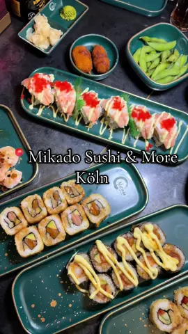 📍Mikado Sushi & More, Im Mediapark 4a in 50670 Köln, ALL YOU CAN EAT probiert es unbedingt aus 😍😍 #nrw #foodspot #köln #sushilover #allyoucaneat #yumm @Sushi & More 