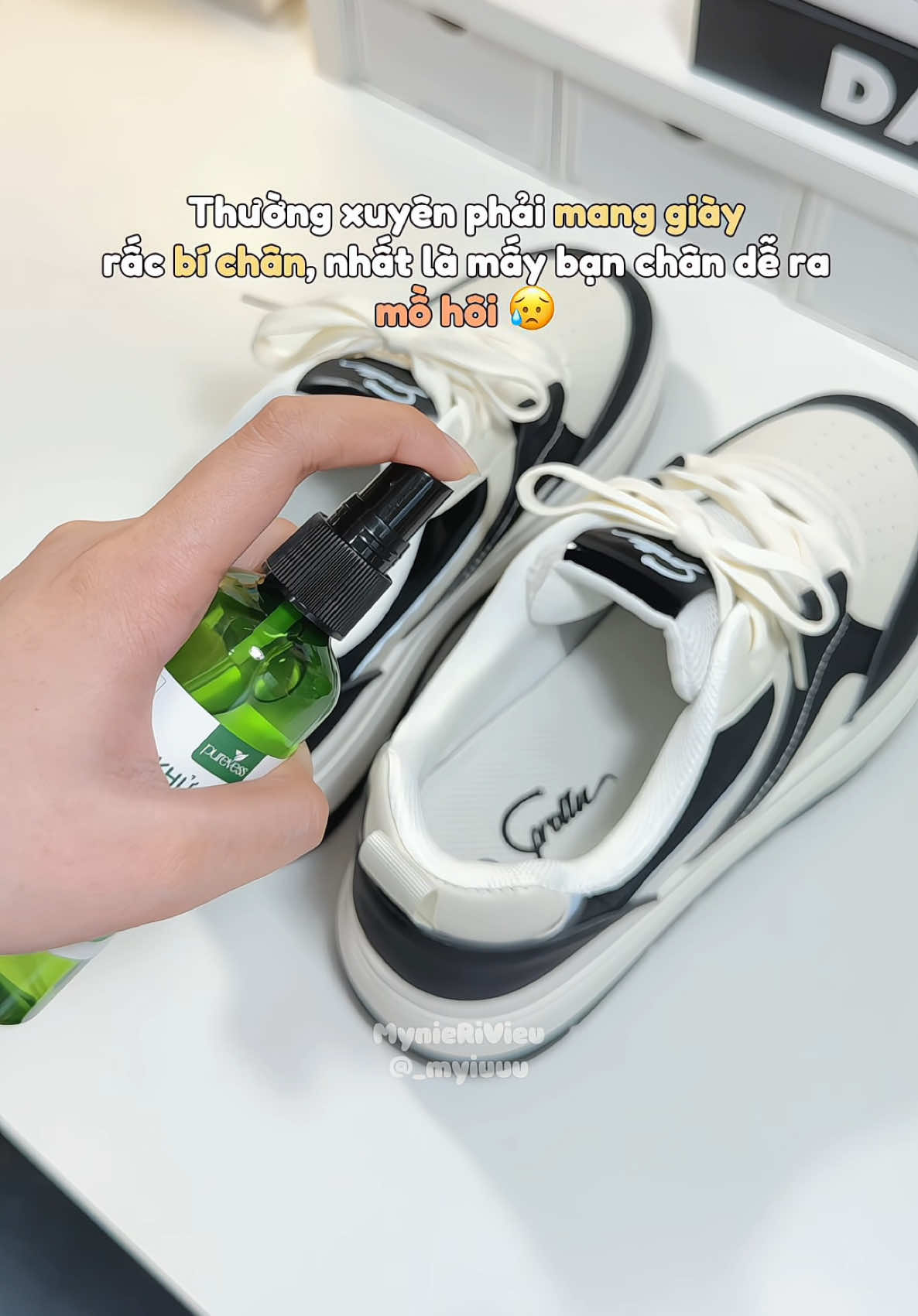 Mùi bạc hà the mát 🤗 #xitkhumui #xitkhumuigiay #purevess #tip #mynierivieu 