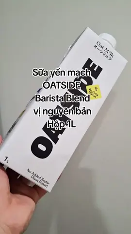 Sữa yến mạch OATSIDE Barista Blend vị nguyên bản 1L 