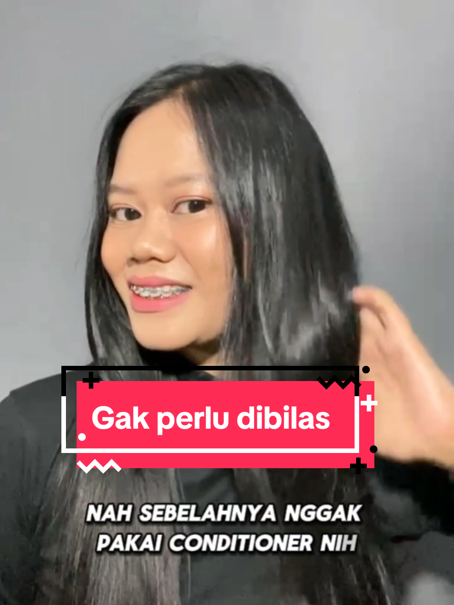Gengs ternyata pakai conditionernya gak perlu dibilas! @kelayahairtreatment #FeelTheNature #HempasKusut #1MenitHempasKusut