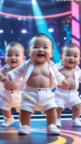 #songkran2025 #tiktokviral #aivideo #baby #baby #funnyvideos 