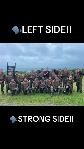 Another MAI course on deck! Today was an absolute slay and felt amazing to be right in the thick of it again.  🗣️ lead by EXAMPLE!  This is my squad, LEFT SIDE! STRONG SIDE!!  #leftsidestrongside 