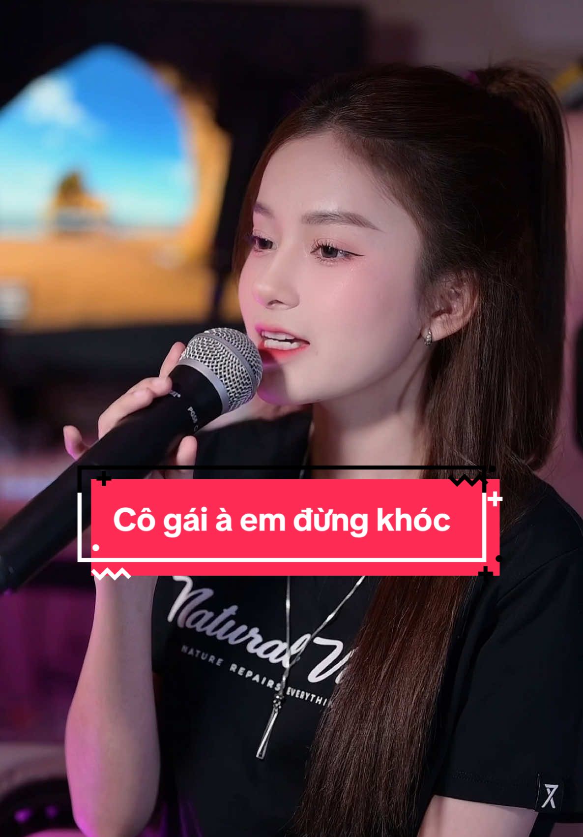 Cô gái à, em đừng khóc.. Lời việt Út Nhị Cover#utnhi_mino_official #xuhuong 