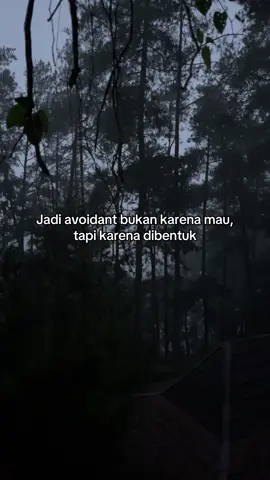 Dulu gua anxious yang cuma pengen dicintai, tapi terus-terusan ditolak secara halus. Sekarang jadi avoidant, bukan karena kuat, tapi karena capek berharap. #anxious #avoidant  