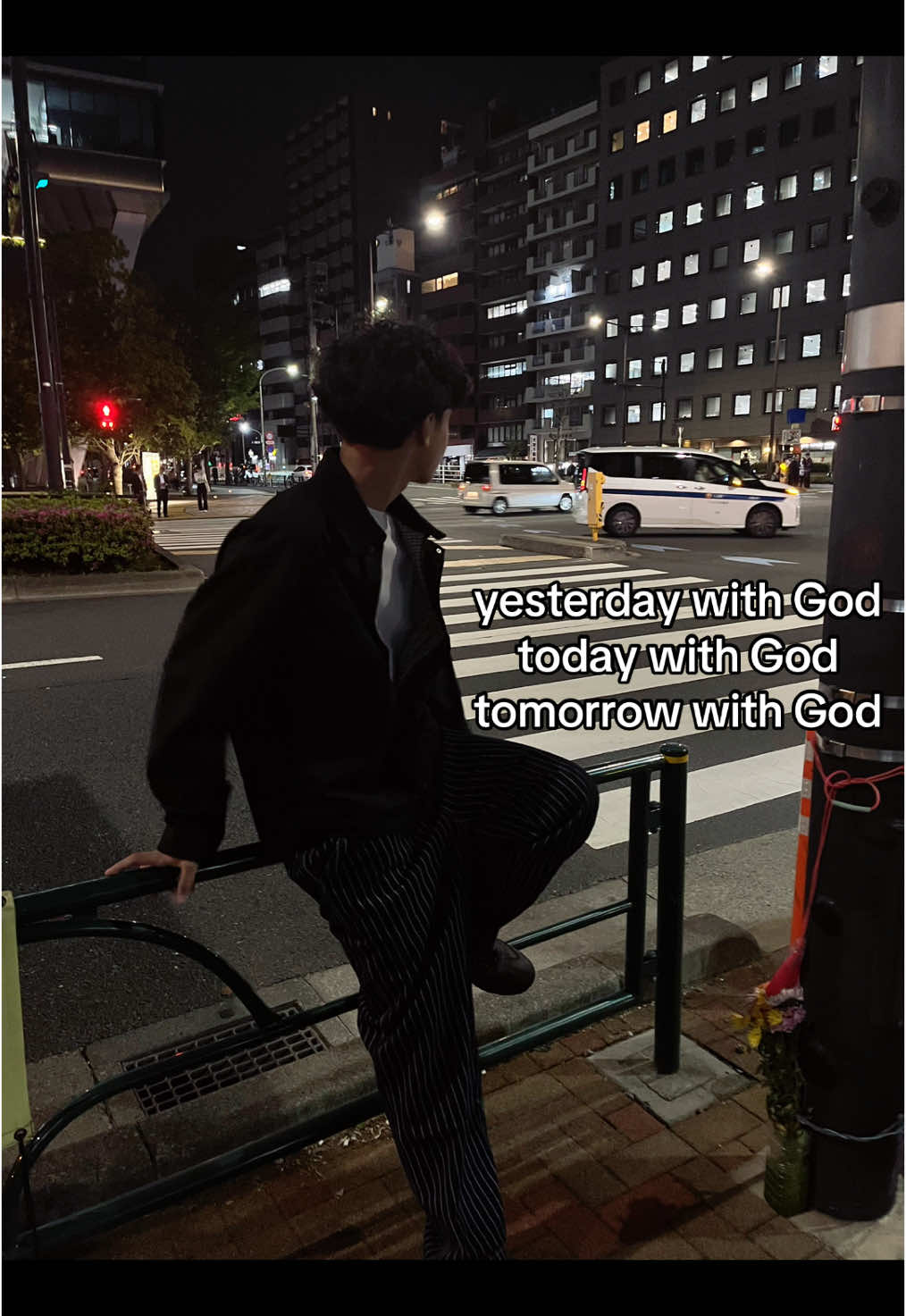 caption #tokyo #fyp #foryou #God #godisgood #night