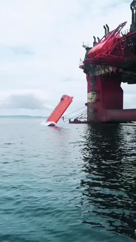 Freefall lifeboats are installed on merchant ships and offshore rigs for quick evacuation in the event of an emergency. #ship #vessel #maritime #lifeboat #evacuation #freefall #emergency 