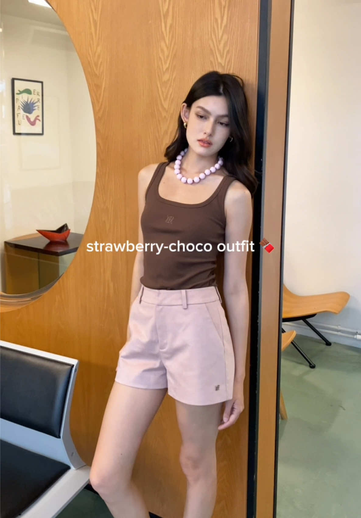 The perfect sweets! 🤎🍓 #chuuchop #chuugirls #ชูช็อป #เสื้อผ้าแฟชั่น #fyp #OOTD 
